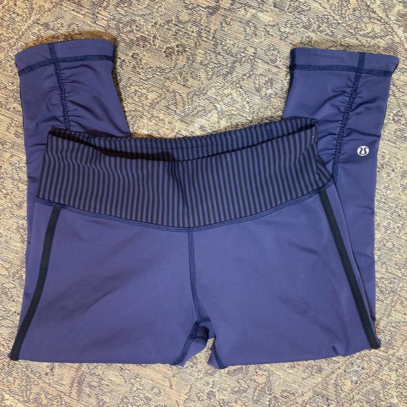 🌺 Lululemon Run for your life cropped leggings - Picture 10 of 12